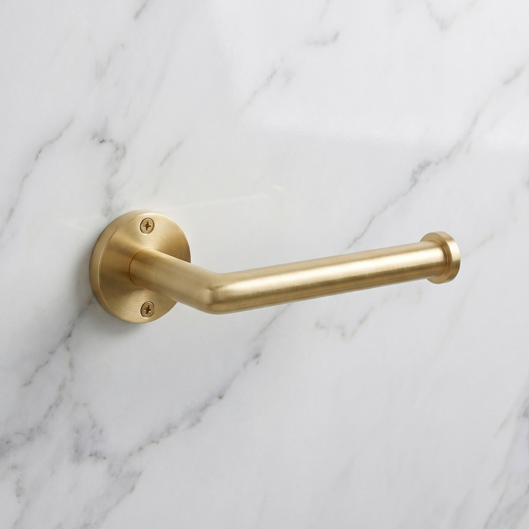 Solid brass cylindrical design detail