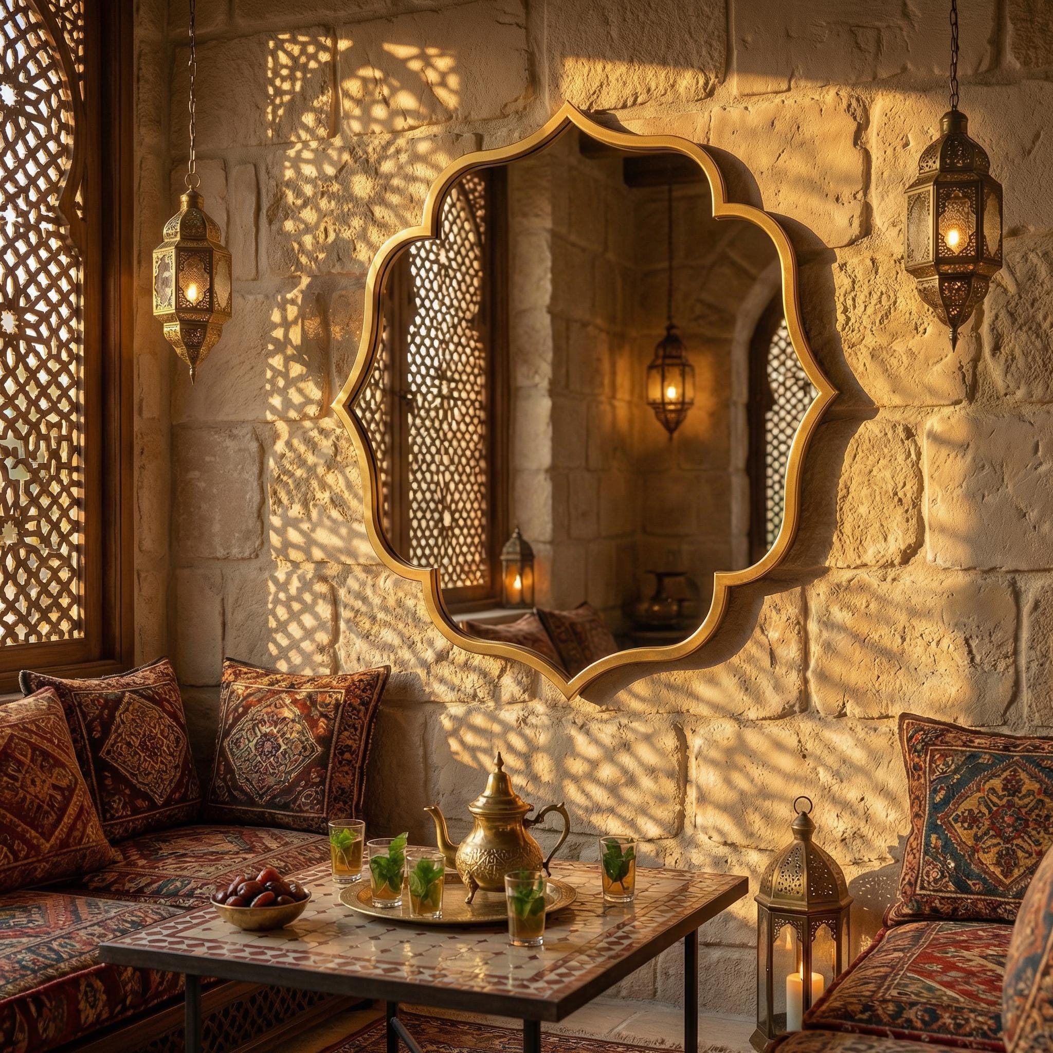 Safiya mirror decorative interior