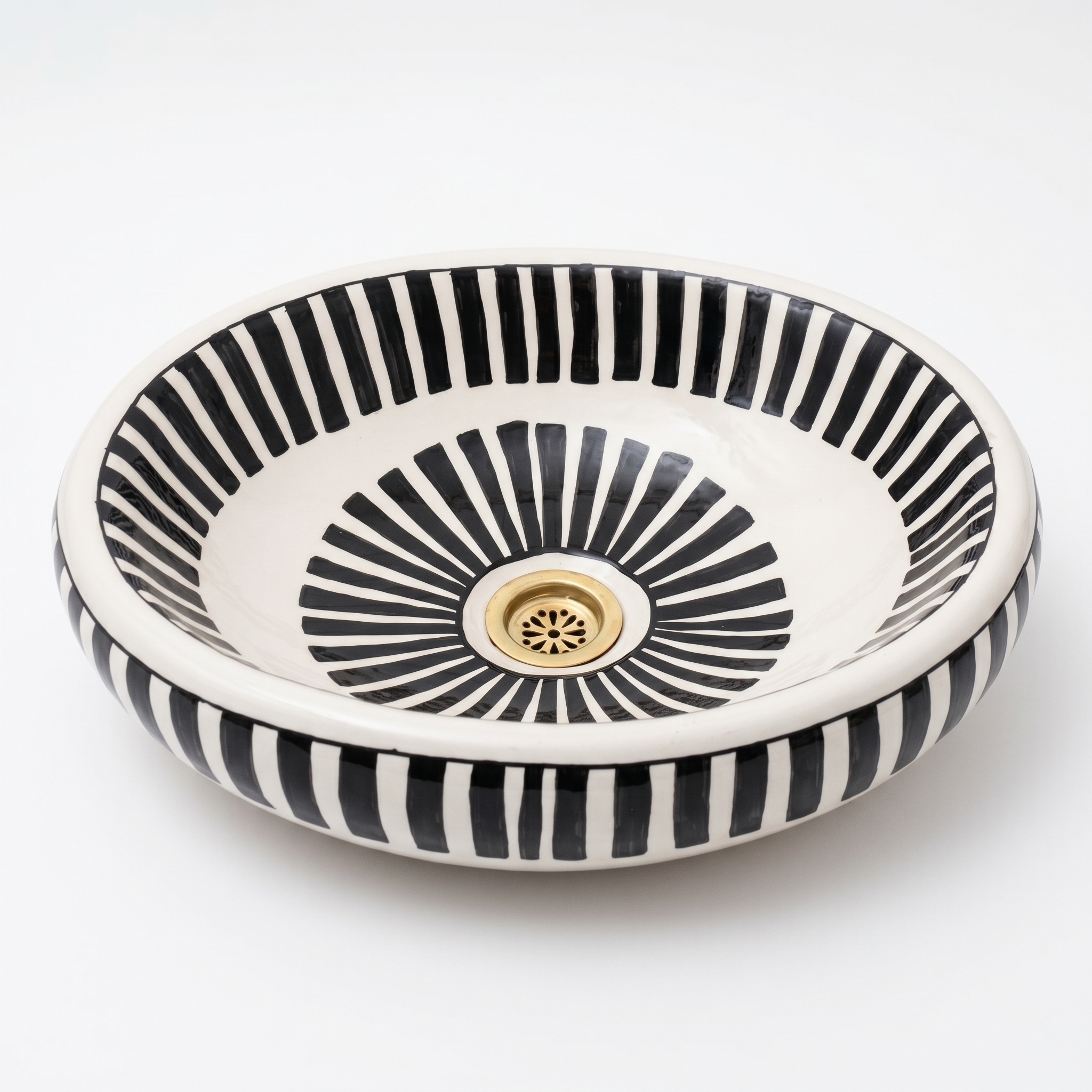 Fired Finish on Bombe Profile - Kasbah