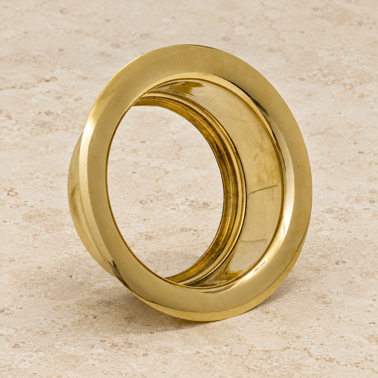Brass disposal flange