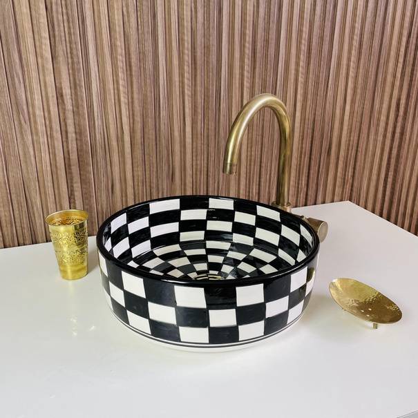 Optical Checkers Sink